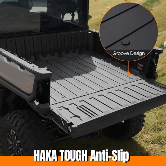 Tpe Cargo Bed Mat For Polaris Ranger Xd 1500 Accessories 2024, Tpe Rear Cargo Bed Mat Liner For Polaris Ranger Crew/Xd 1500