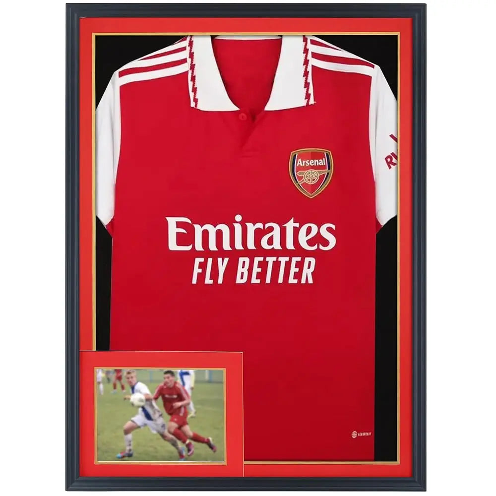 X Large 36 X 26 Sports Jersey Display Frame Case Shadow Box With 98% Uv Protection For Baseball Basketball Football Soccer