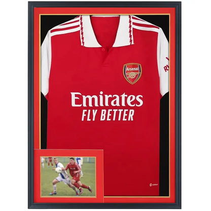 X Large 36 X 26 Sports Jersey Display Frame Case Shadow Box With 98% Uv Protection For Baseball Basketball Football Soccer